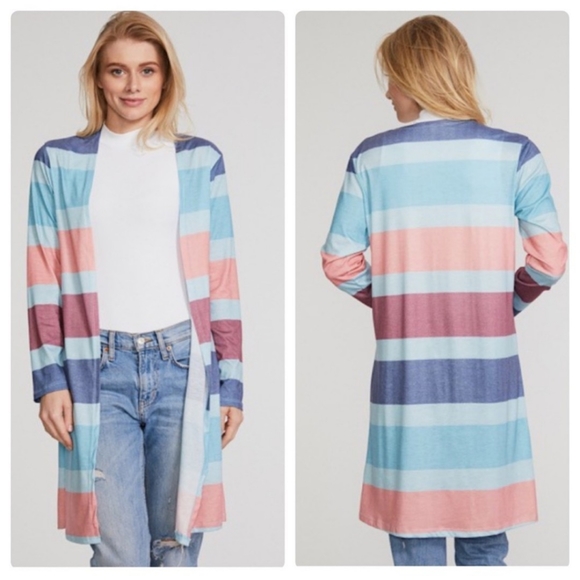 *MULTI-COLOR CARDIGAN- - Picture 8 of 9